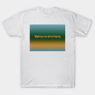 Retro Bigfoot Is My Spirit Animal T-Shirt